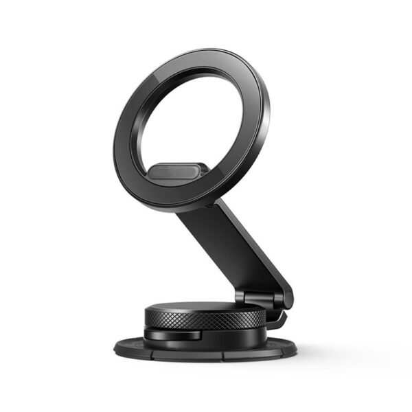 Auto Dashboard Mount Phone Holder Rotating Smartphone Car Mount Mobile Phone Stand Bracket Magnetic Mount Stand Black